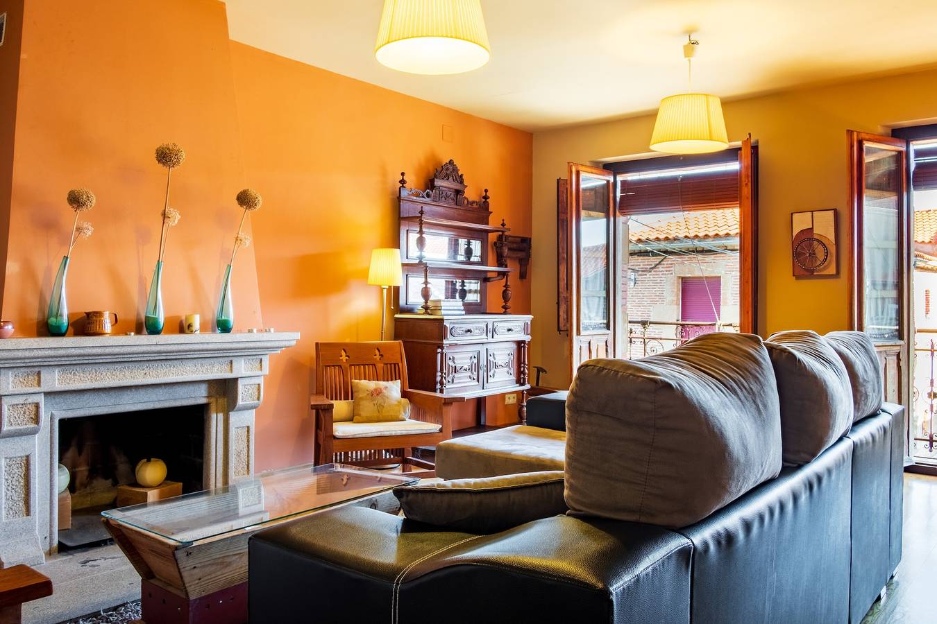 Finca 'Casa Rural El Saúco' mit privatem Garten und Balkon in La Vellés, Salamanca Provinz