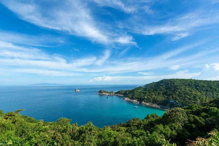 Station pour 2 personnes, avec terrasse et vue dans Koh Tao - 4