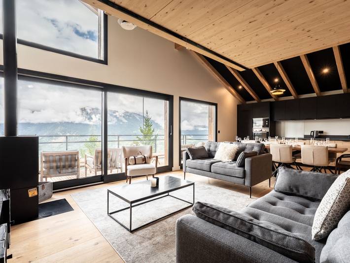 Gîte pour 12 personnes, avec balcon et sauna dans Plagne Montalbert - 2