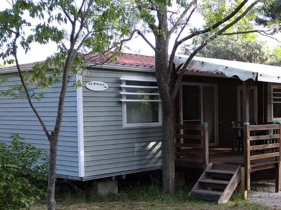 Camping maeva Escapades l'Emeraude du Verdon - Mobilheim 4 personen - Mobil Home Confort 3 Zimmer 4 Personen Klimatisiert + Tv in Aups, Brignoles Region