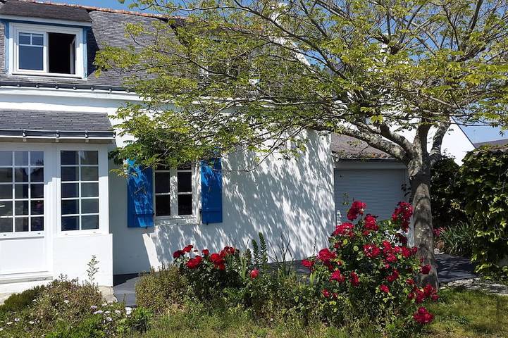 Ferienhaus für 6 Personen, mit Terrasse und Garten in Quiberon