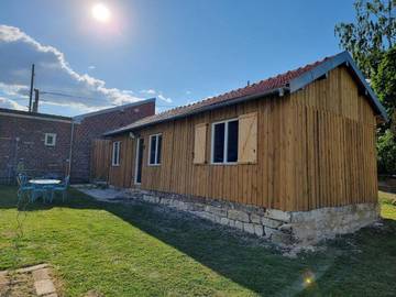 Gîte pour 3 personnes, avec terrasse et jardin dans Ribécourt-Dreslincourt