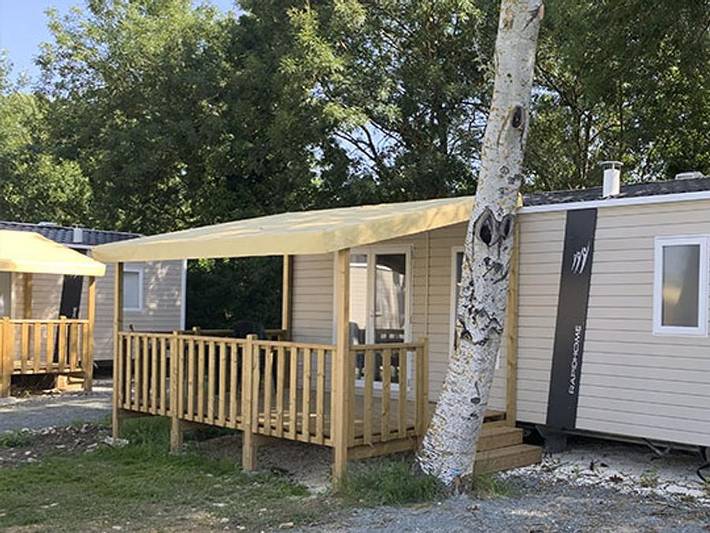 Camping du Lac de Saujon - Mobilheim 4 personen - 2 Schlafzimmer in Saujon, Côte de Beauté
