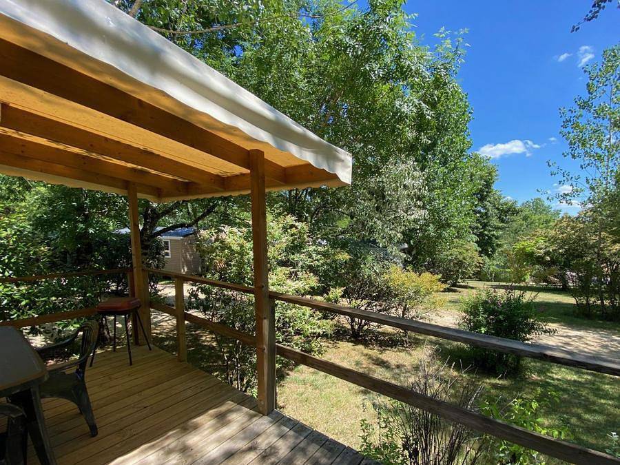 Camping L'Offrerie - Dordogne - Périgord noir - Mobilhome 4 personas - Mobil-home Eco - Confort, 28 m², 2 dormitorios - Llegada los domingos en julio y agosto in Rouffignac-Saint-Cernin-de-Reilhac, Périgord Noir
