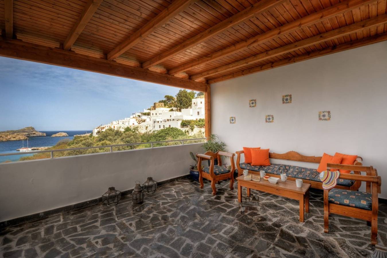 Casa De Vacaciones para 6 Personas en Lindos, Rodas