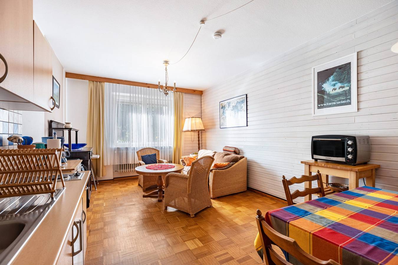 Ganze Wohnung, Ferienwohnung 'Wilder Mann' mit Gemeinschaftsterrasse, Gemeinschaftsgarten und Wi-Fi in Bonndorf, Südschwarzwald