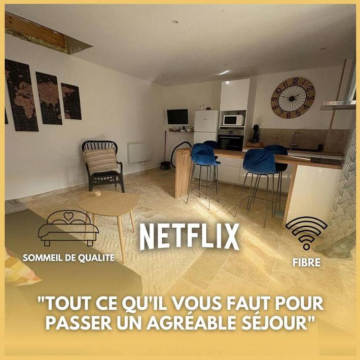 Maison de vacances pour 4 personnes, avec vue