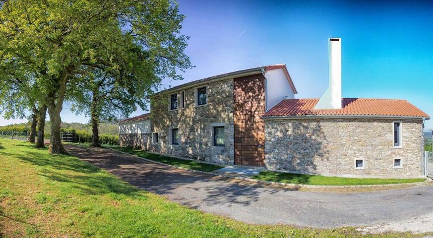 Casa rural para 9 personas, con Balcón y Terraza además de Jardín y Vistas en Arzúa - 2