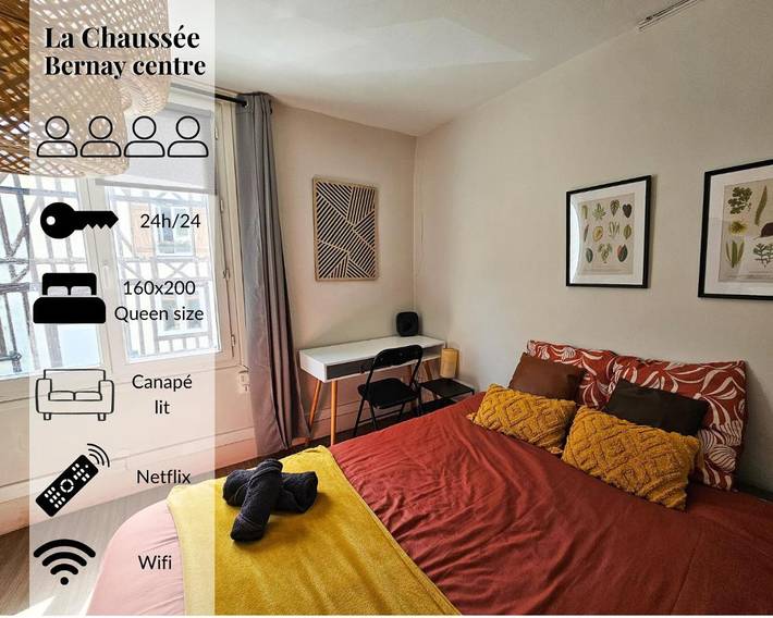 Apartamento de vacaciones para 4 personas, Se admiten mascotas - 1