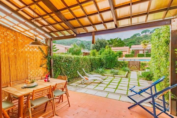 Ferienhaus für 6 Personen, mit Terrasse und Garten sowie Pool auf Elba - 2