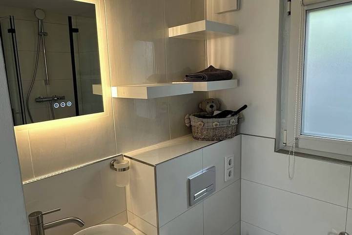 Ganze Wohnung, Bungalow / Apartment „KüstenNest“ 60m² nahe Ostsee. voll ausgestatteter Küche in Ratekau, Ostholstein