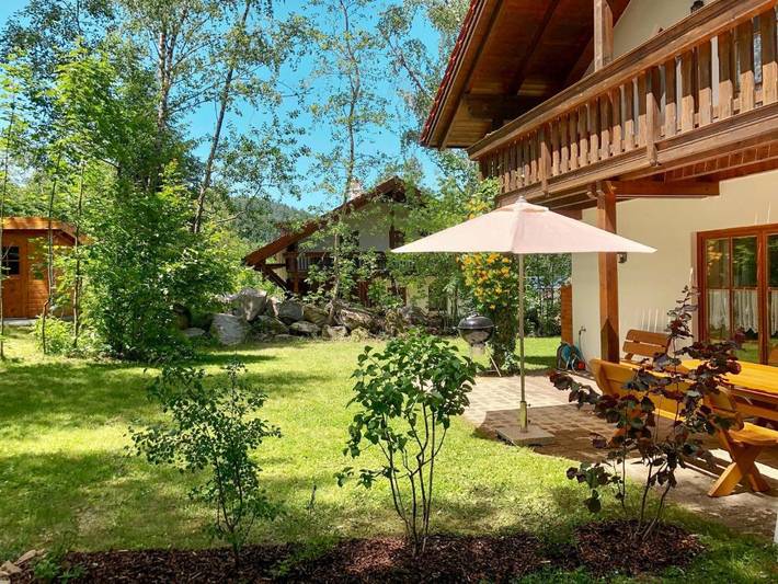Ferienhaus für 7 Personen, mit Balkon und Terrasse