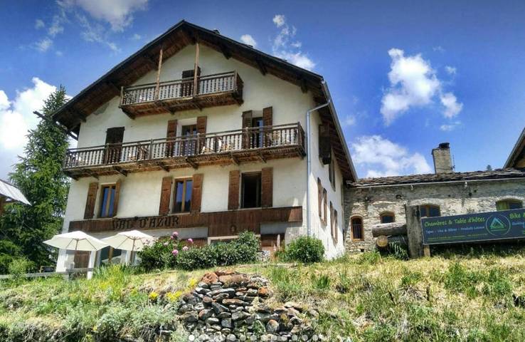 Chambre d’hôte pour 7 personnes, avec balcon à Molines-en-Queyras