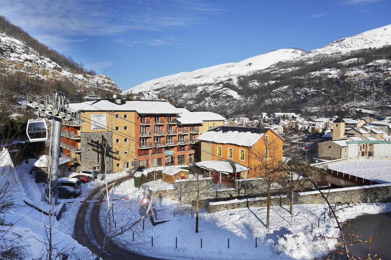 Ganzes Studio, Résidence les Grands Ax - Studio Kabine für 4 Personen in Ax-les-Thermes, Französische Pyrenäen