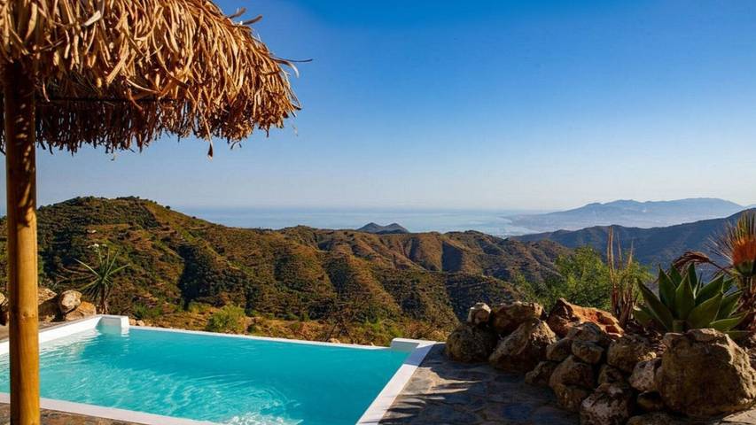 Chalet para 2 personas, con piscina y balcón/terraza en