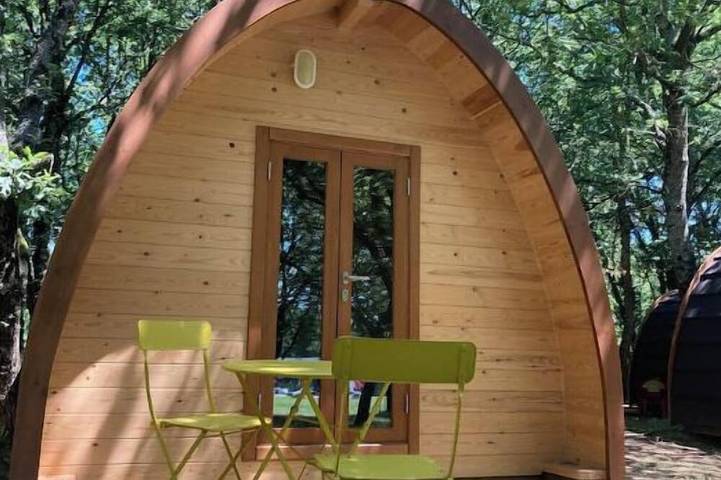 Camping pour 2 personnes, avec jardin et terrasse - 1