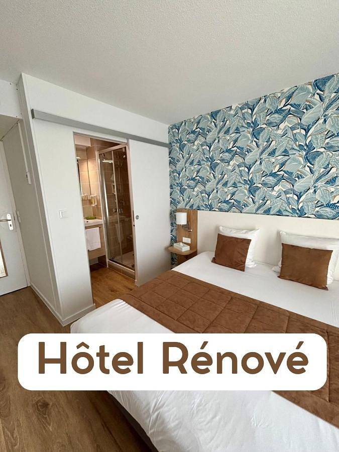 Hôtel pour 2 personnes, avec Terrasse ainsi que Jardin et Vue à Saint-Lô