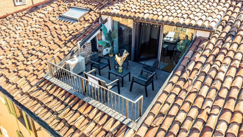 Ferienwohnung für 6 Personen, mit Terrasse und Ausblick