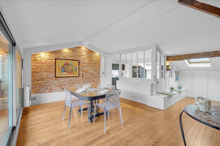 Appartement de vacances pour 2 personnes, avec terrasse à Toulouse