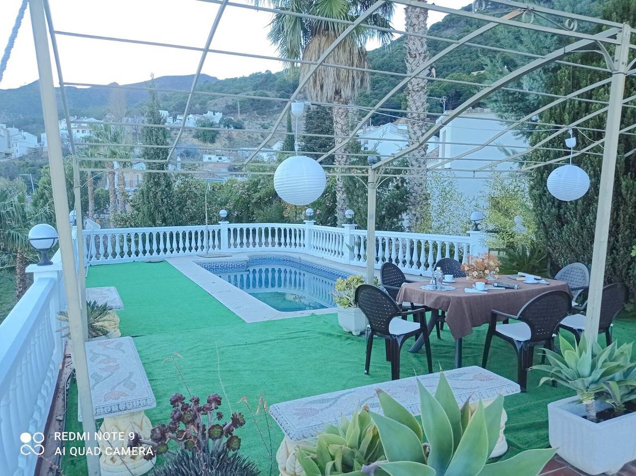 Casa de vacaciones La huerta de Bonela con vistas a la montaña, piscina y Wi-Fi in Casarabonela, Sierra de las Nieves