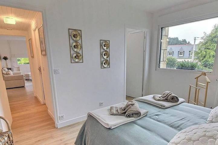 Location de vacances pour 8 personnes, avec jardin et terrasse dans Bréhec - 4