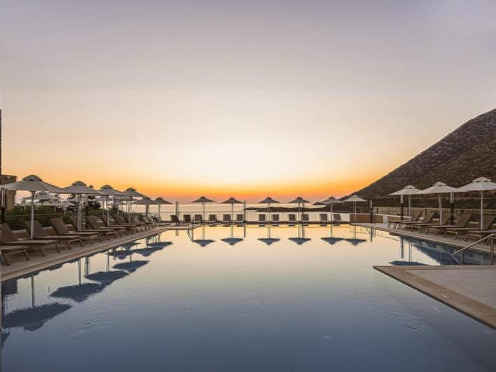 Hotel dla 4 osób, z ogród i basen oraz basen dla dzieci w Bali (Kreta)