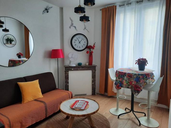 Gîte pour 4 personnes, avec vue dans Casino Club Granville