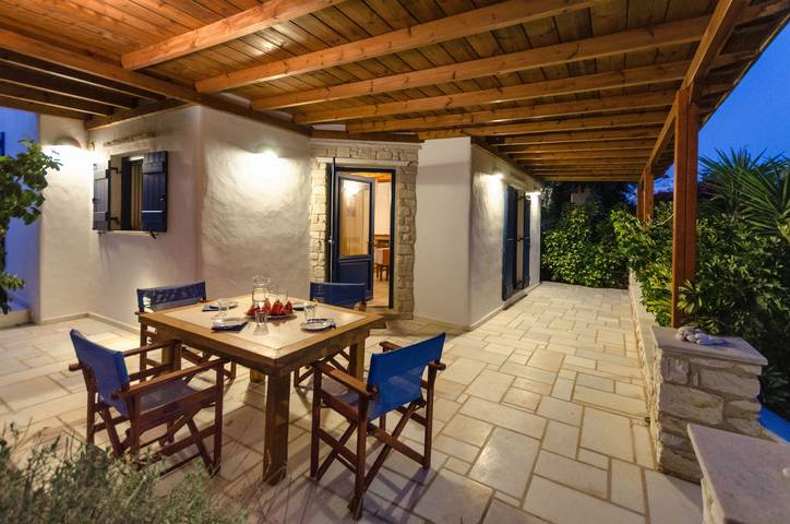 Ferienhaus für 5 Personen, mit Balkon und Garten auf Paros