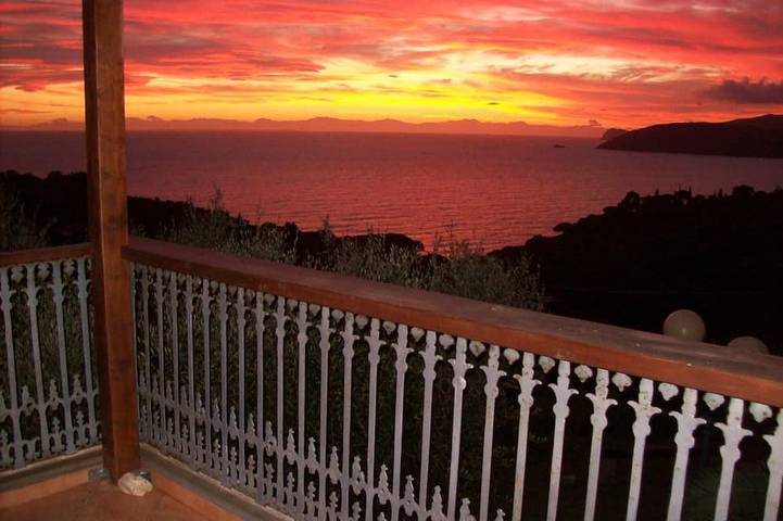 Ferienwohnung für 3 Personen, mit Balkon und Garten