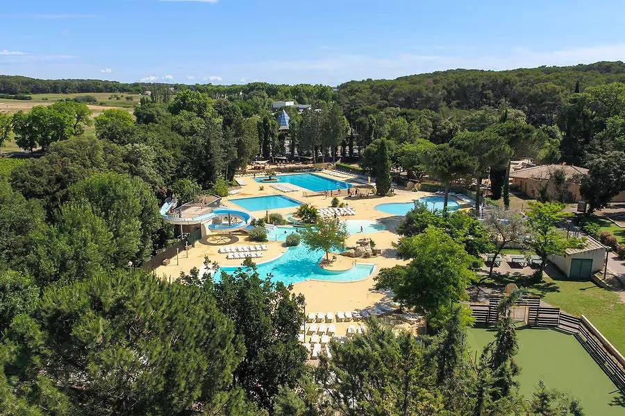 Camping für 4 Personen in Clapiers, Montpellier und Umgebung