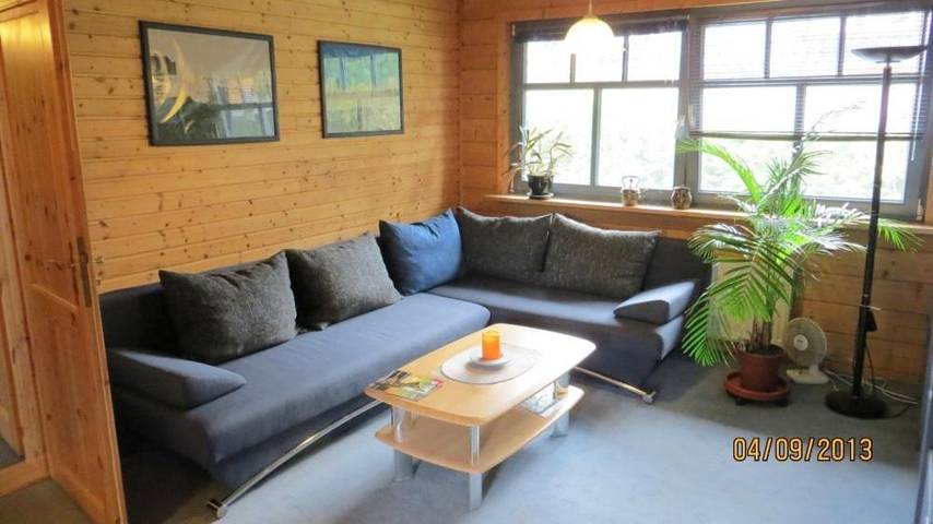 Ferienwohnung für 4 Personen, mit Terrasse und Garten sowie Ausblick