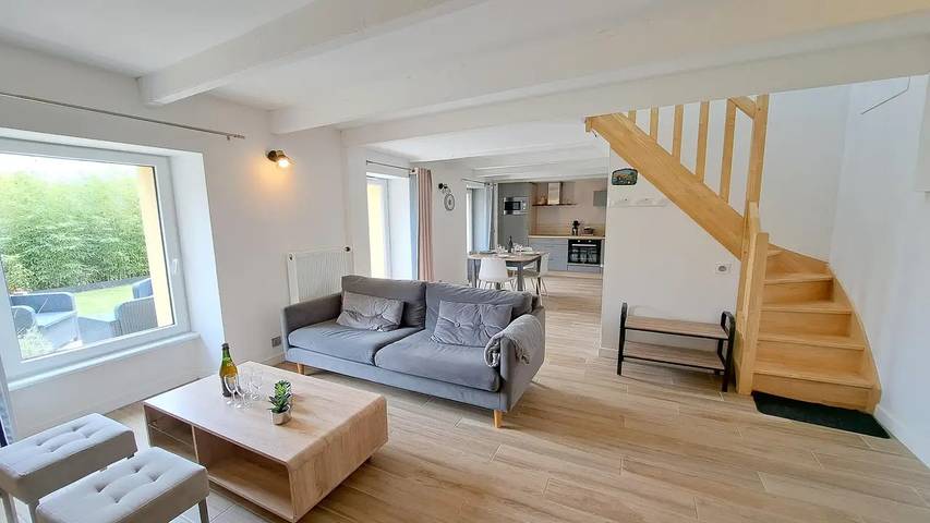 Location de vacances pour 5 personnes, avec jardin à Telgruc-sur-Mer