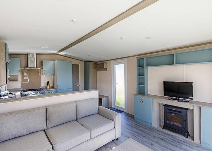 Caravan for 6 people in North-Wales