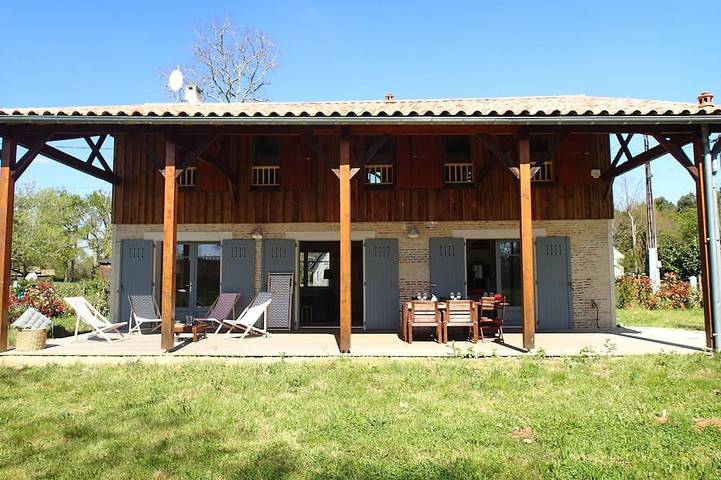 Maison de vacances pour 7 personnes, avec jacuzzi ainsi que terrasse et jardin