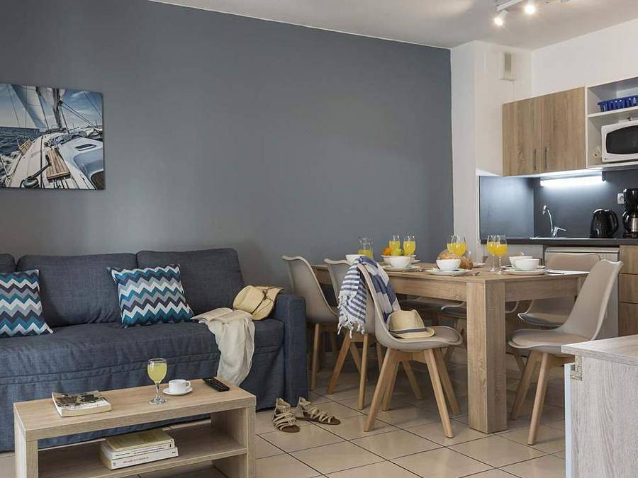 Résidence Odalys Référence Bleu Océan - Piso 6 personas - Terraza 3/4 habitaciones in Moliets-Plage, Moliets-et-Maa