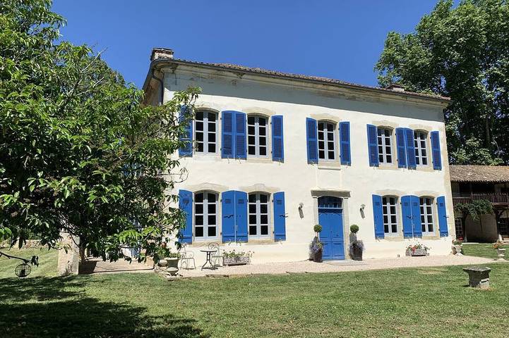 Maison de vacances pour 40 personnes, avec balcon et jardin