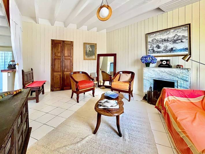 Maison spacieuse 5 pièces, vue port, animaux admis, près plages d'Étel in Étel, Côte des Mégalithes