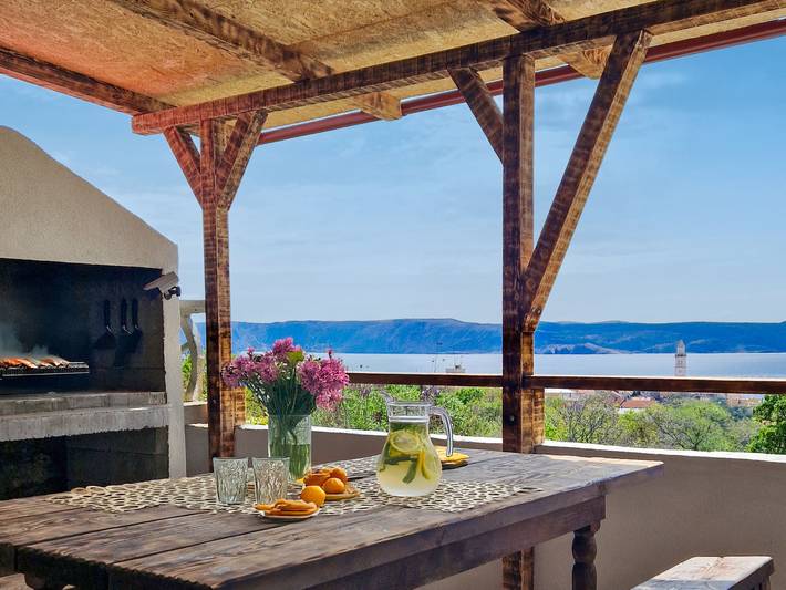 Ferienwohnung für 4 Personen, mit Terrasse und Garten