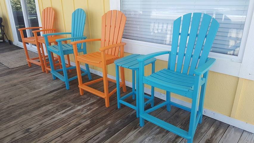 Vacation house for 12 people, with balcony, with pets in Oak Island (NC)