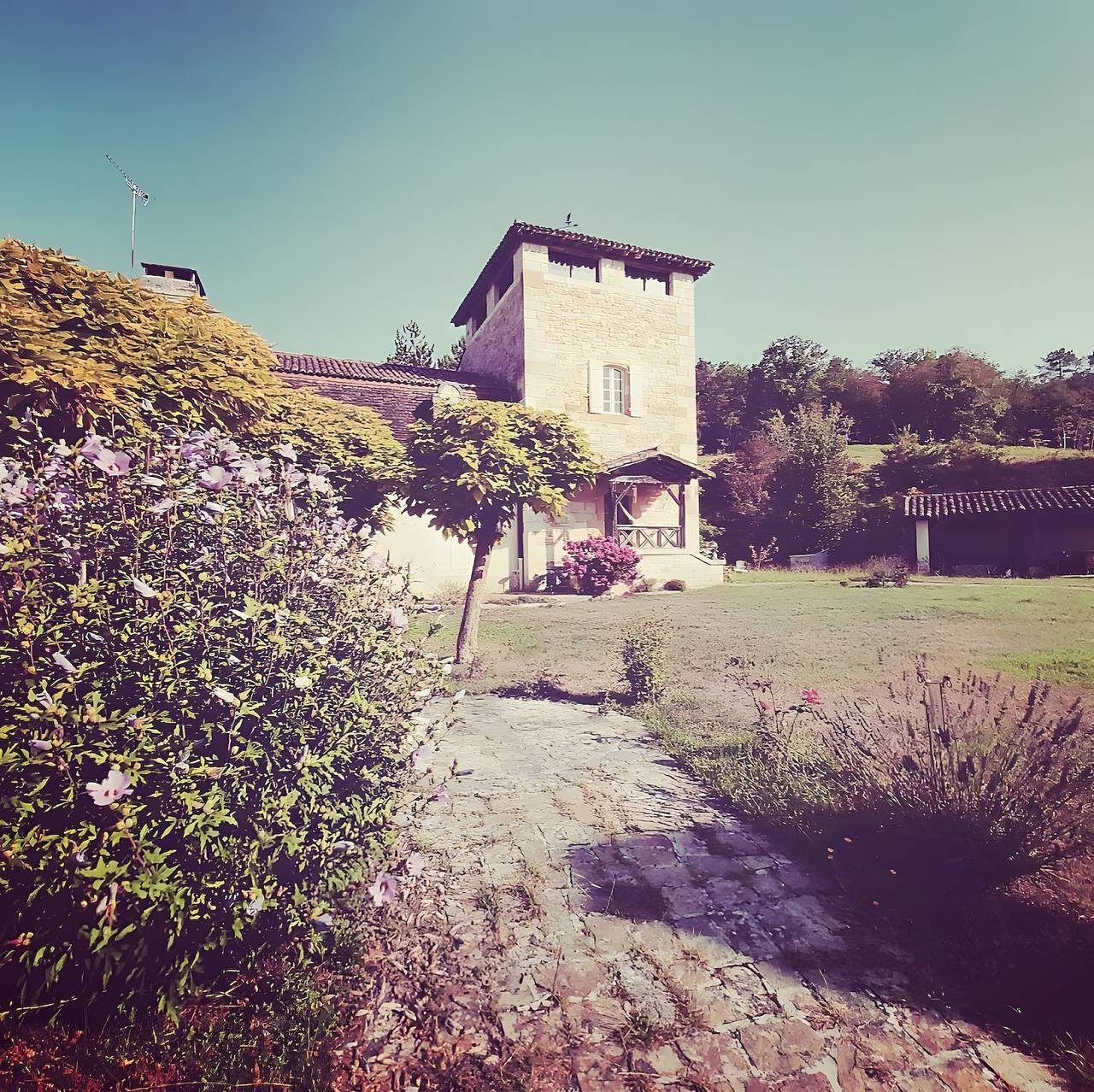Chambre d'hôtes - Les Jardins de la Beylie in Château-l'Évêque, Périgord Blanc