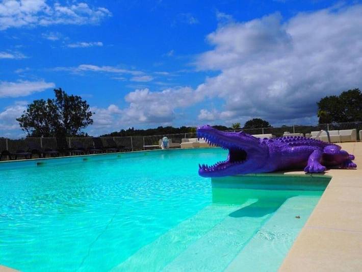 Location de vacances pour 4 personnes, avec jardin ainsi que piscine et vue à Vouvant - 4