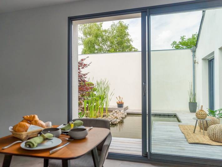 Erdgeschosszimmer mit Terrasse in Sucé-sur-Erdre, Nantes und Umgebung