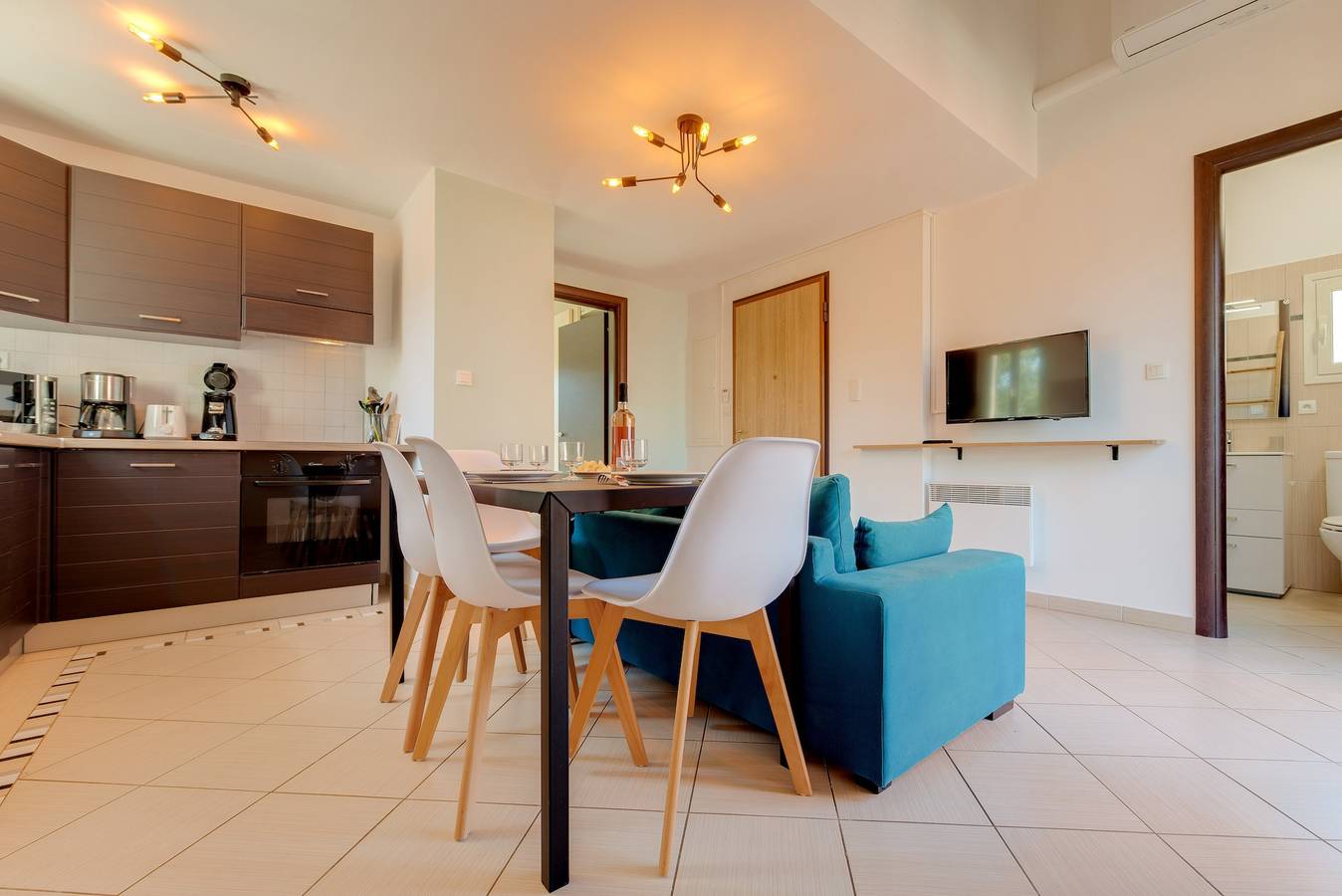 Appartement entier, Terrazza Soli Mare - Appt 4p proche plage Lozari in Palasca, Région de Calvi