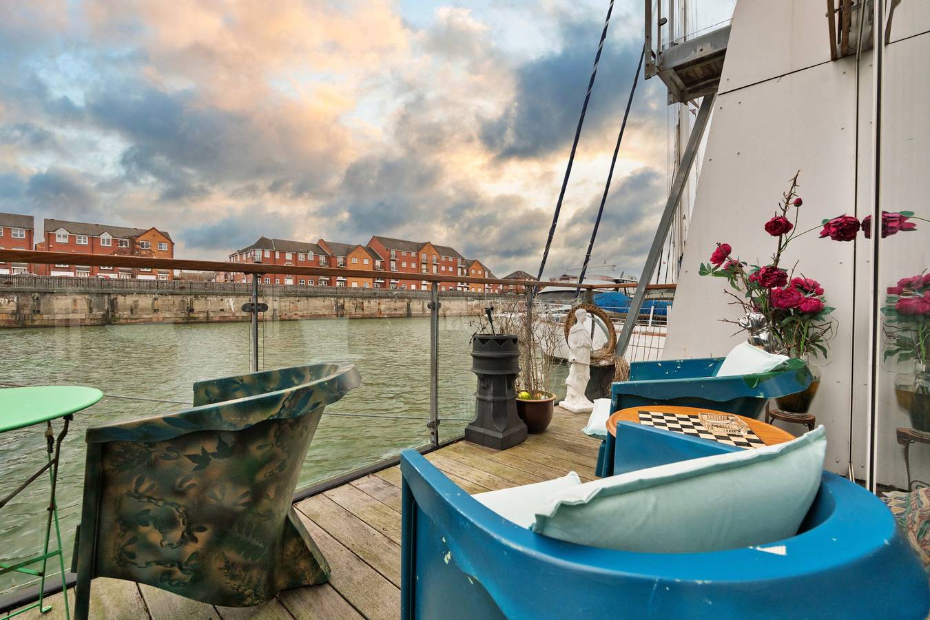 The Houseboat, Liverpool Marina in Liverpool, Merseyside