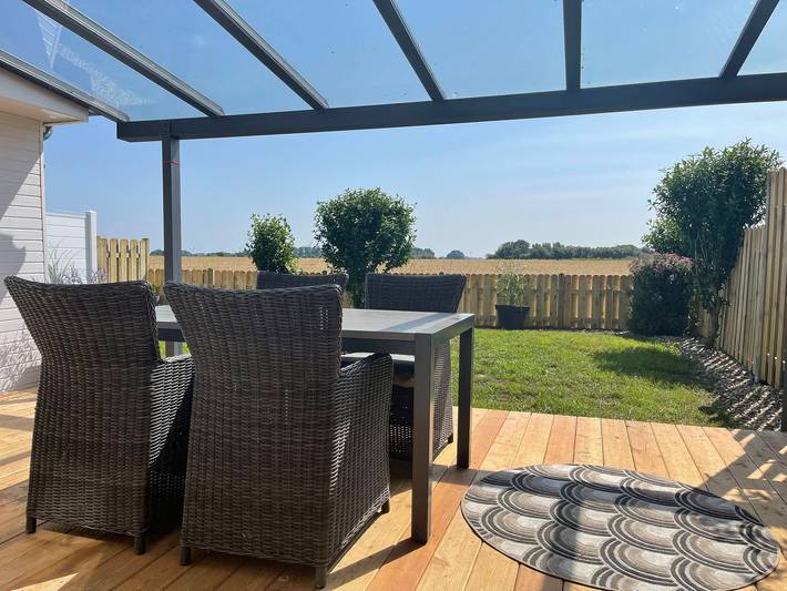 Ferienhaus für 5 Personen, mit Terrasse und Garten in Upleward