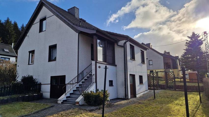 Ferienhaus für 4 Personen, mit Terrasse und Garten in Breitenbrunn / Erzgebirge