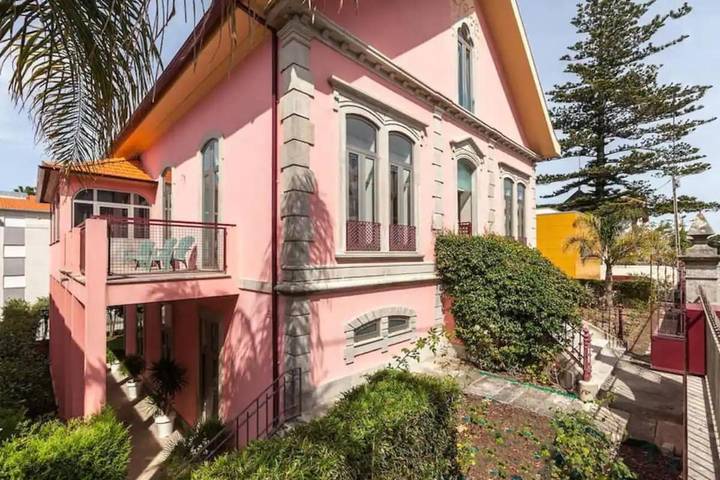 Casa de férias para 6 pessoas, com Varanda e Terraço e ainda Jardim and Vista em Moledo