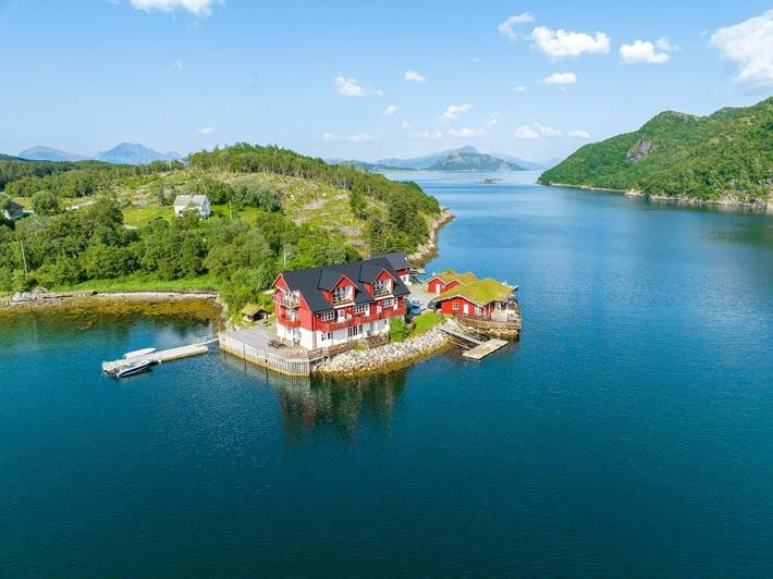 Ferienwohnung für 2 Personen, mit Terrasse und Whirlpool sowie Sauna in Dønna