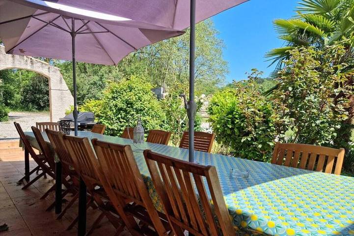 Maison de vacances pour 12 personnes, avec Terrasse ainsi que Jardin et Piscine à Mirepoix