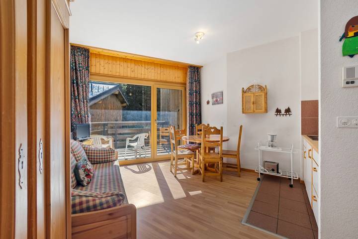 Studio pour 2 personnes, avec Balcon à Nendaz